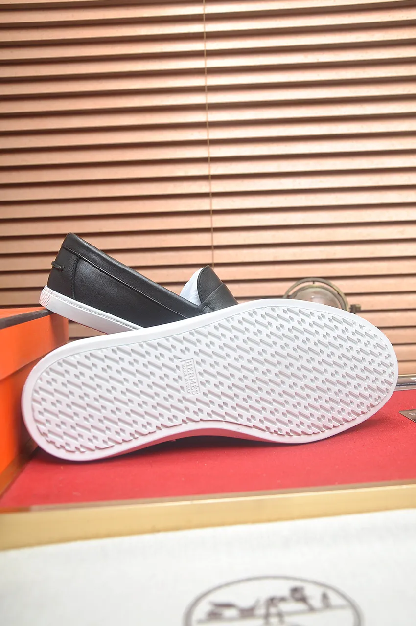 Men's shoes💰540💶[HERMES] (cowhide lining)🍀Italian top luxury🍀He does not pursue novel styles and gorgeous colors, but attracts the favor of successful men with his flawless, elegant and classic style. Formal leather shoes This very comfortable, simple and stable style allows you to easily match any style! The pattern is absolutely 1:1 refined from the original case, and we strive for excellence in materials, imported cowhide + cowhide lining💪💪💪extraordinary texture👍! .Code number: 39-45 (45 customized)